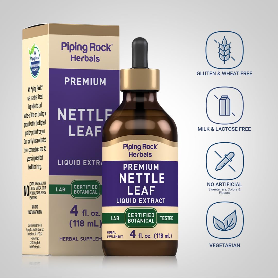 Piping Rock bottle beside a ruler showing 4 fl oz scale and portability