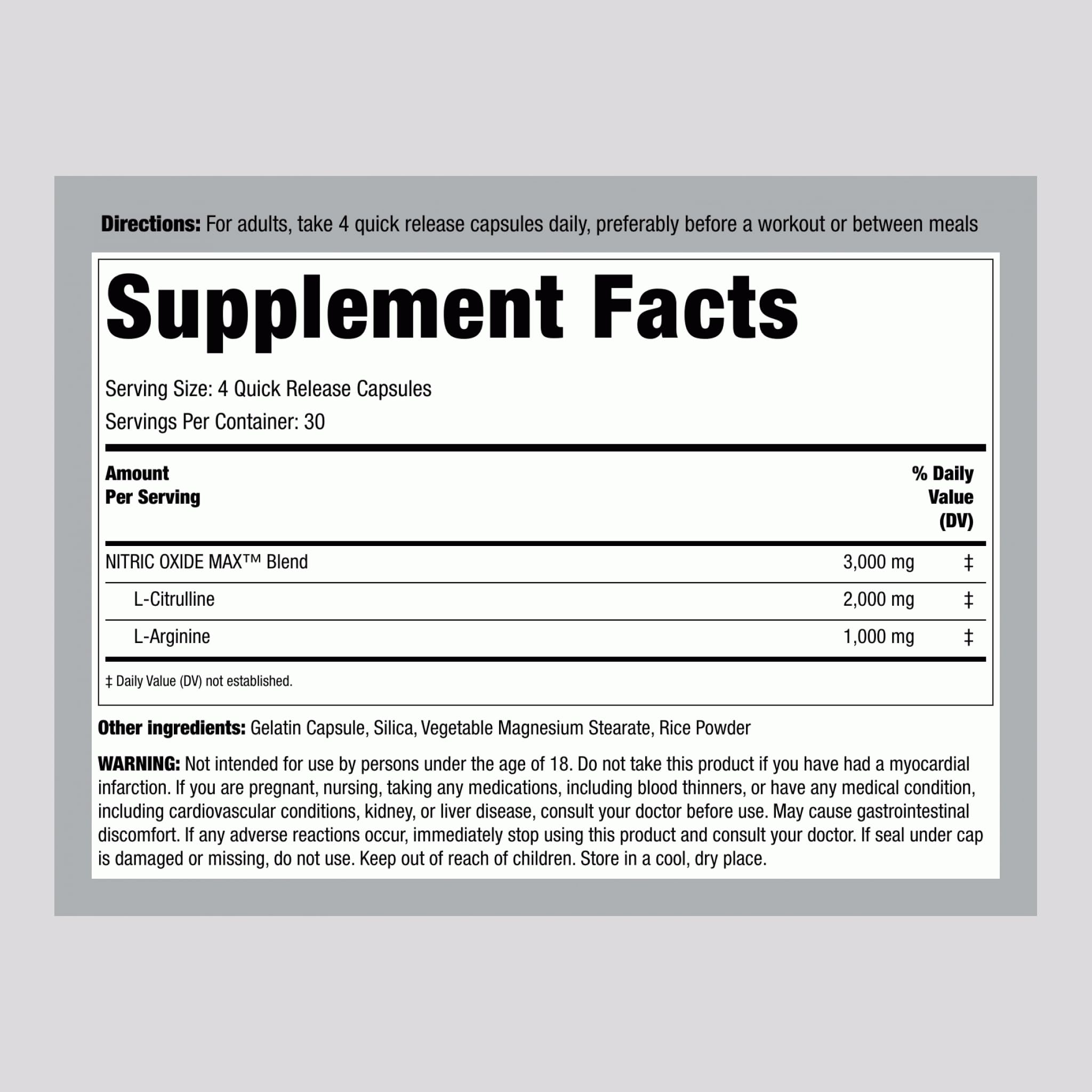 close-up of Piping Rock capsule texture highlighting quick-release form and easy swallowing