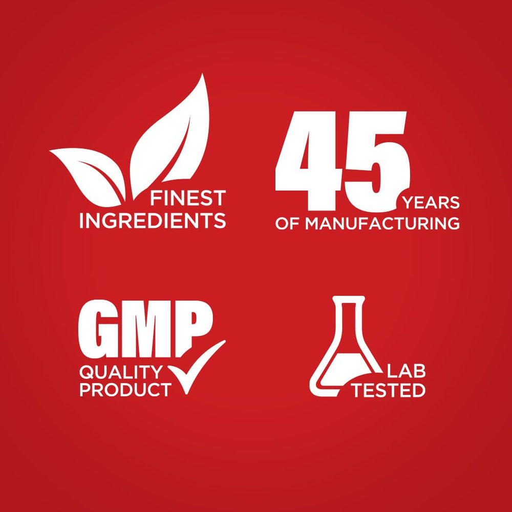 side view nutrition facts and supplement facts label from Piping Rock for ingredient verification