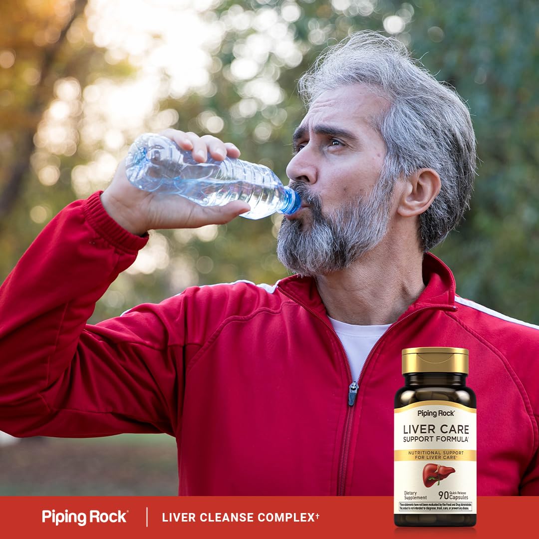 Piping Rock supplement facts label close-up showing ingredients and clear dosing information