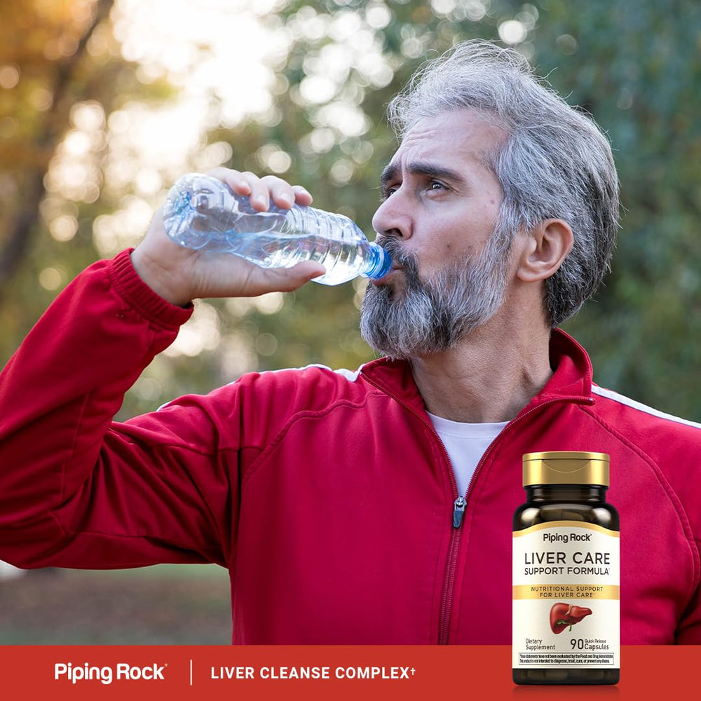 Piping Rock supplement facts label close-up showing ingredients and clear dosing information