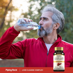 Piping Rock supplement facts label close-up showing ingredients and clear dosing information
