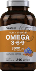 Piping Rock front packaging showing bottle and supplement branding for easy identification