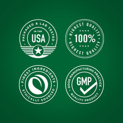 Piping Rock label close-up showing carvacrol and organic certification