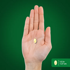 Lifestyle shot of oregano oil supplements on a countertop