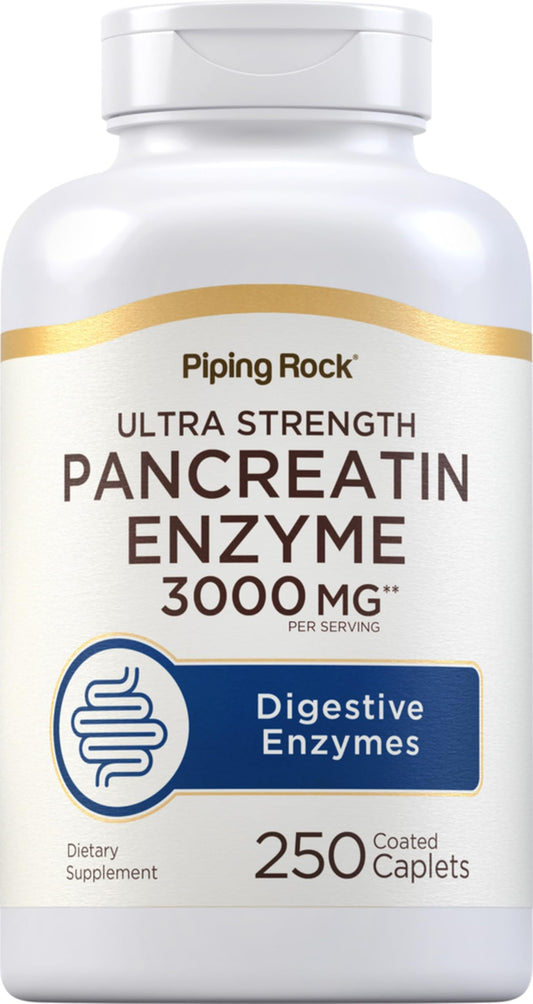 Piping Rock front packaging shows bottle and product name for quick identification and trust