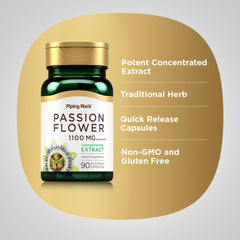 Laboratory tested seal on passion flower capsules packaging