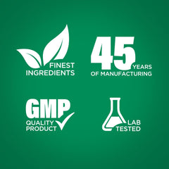 Piping Rock peppermint oil label detail highlighting purity claims and testing information