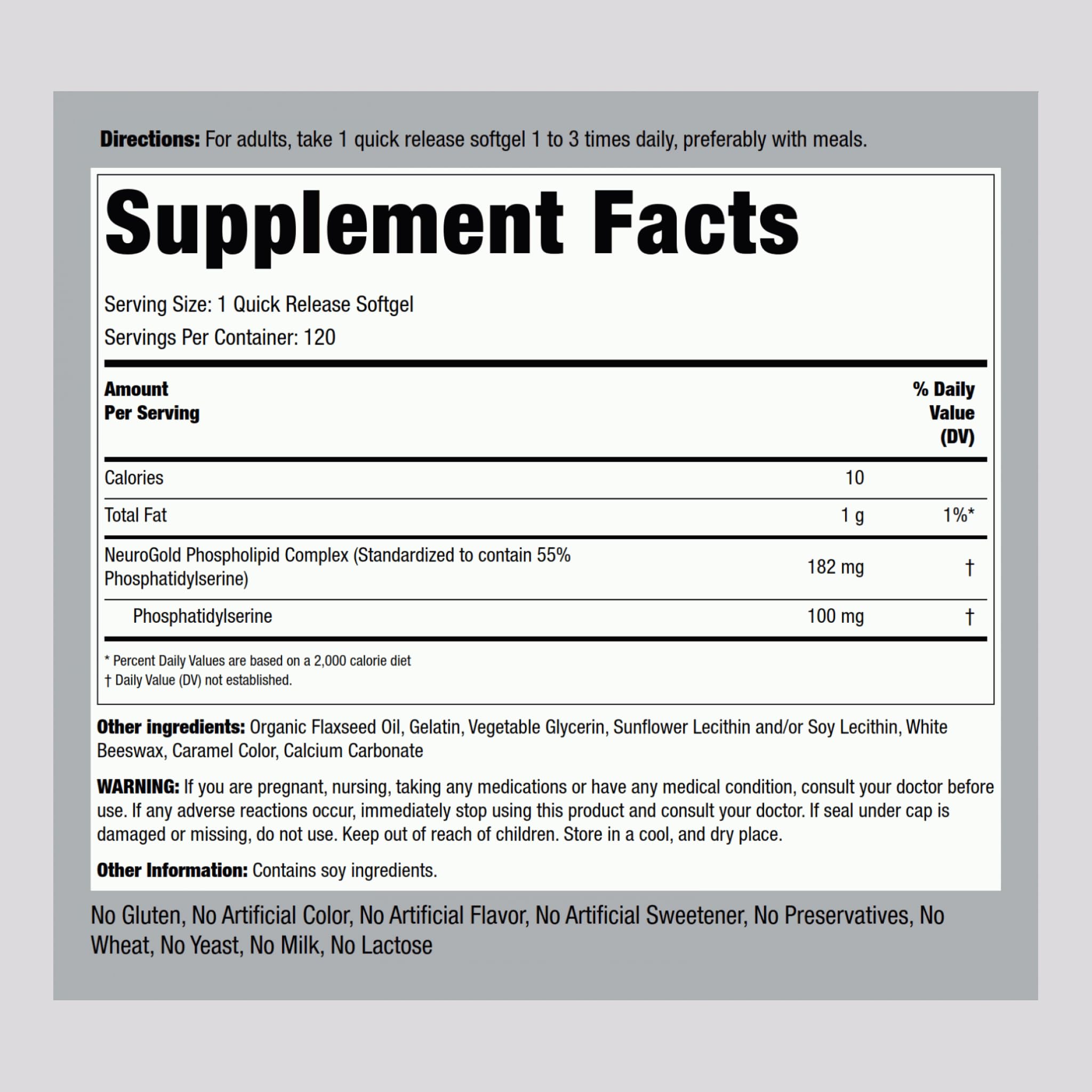 Piping Rock softgels close-up displaying smooth quick-release finish