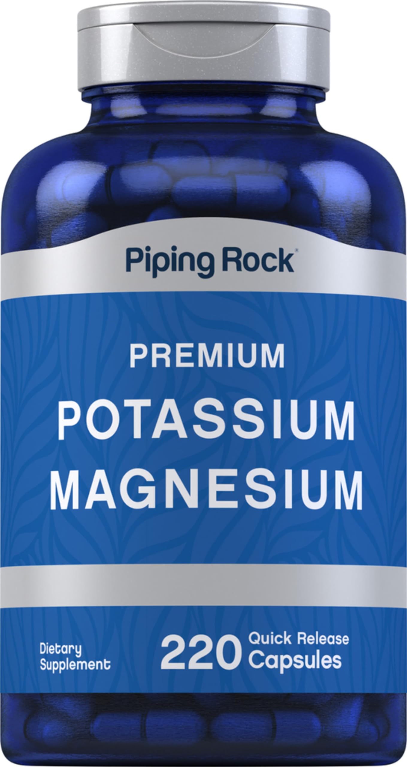 Piping Rock front packaging showing bottle and label for quick identification and trust