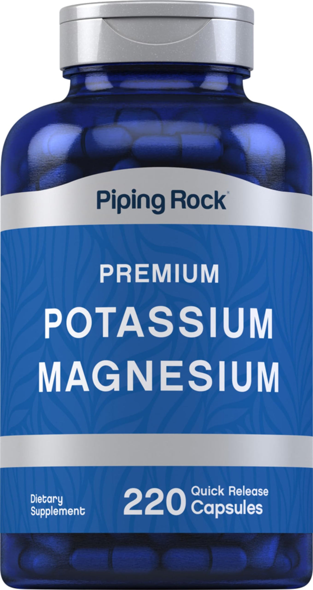 Piping Rock front packaging showing bottle and label for quick identification and trust