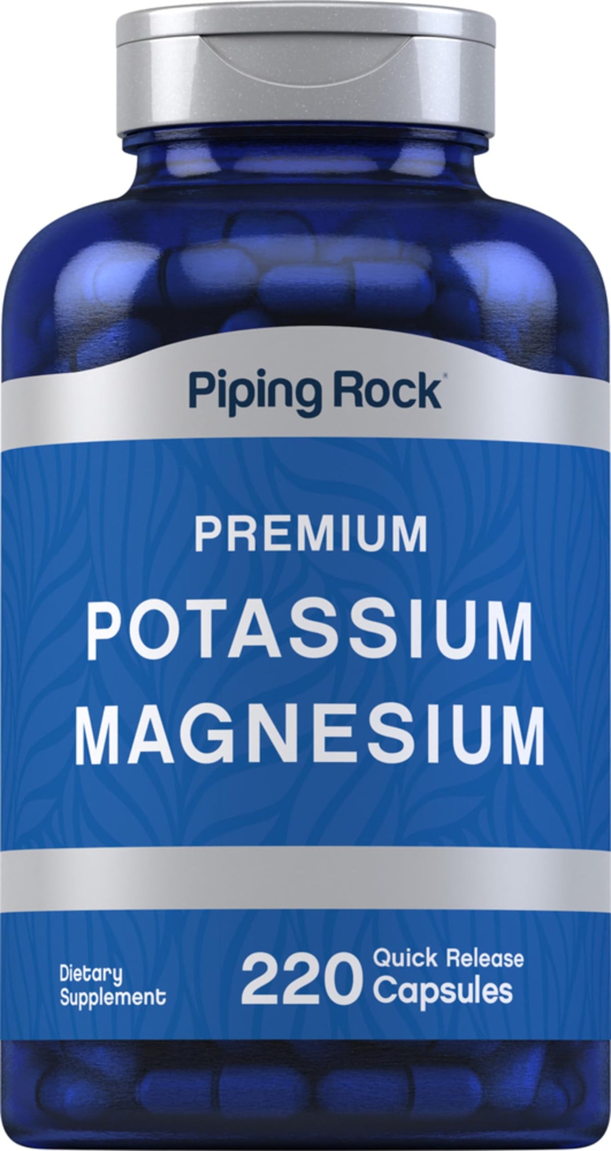 Piping Rock front packaging showing bottle and label for quick identification and trust