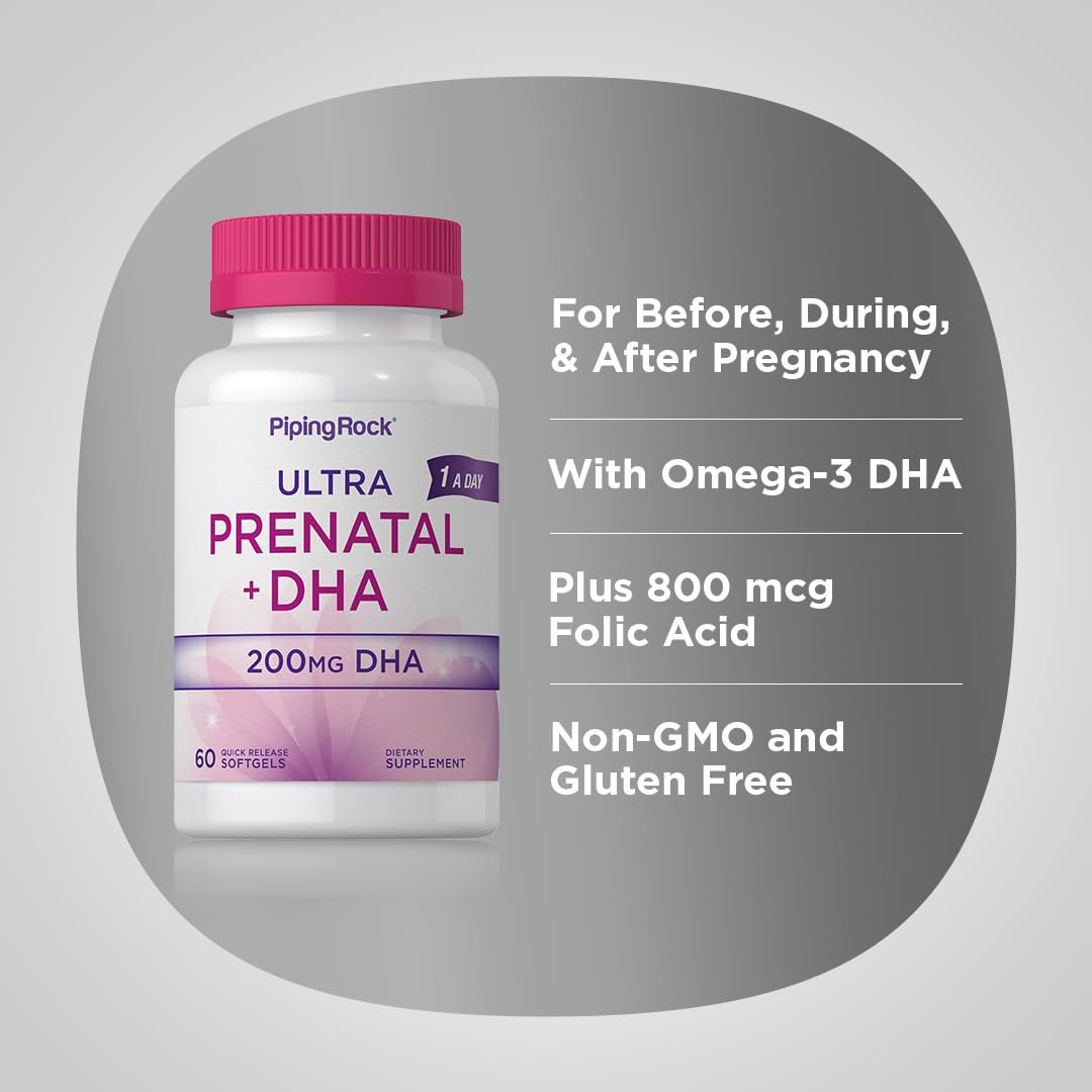 Piping Rock label closeup showing ingredients and folic acid content