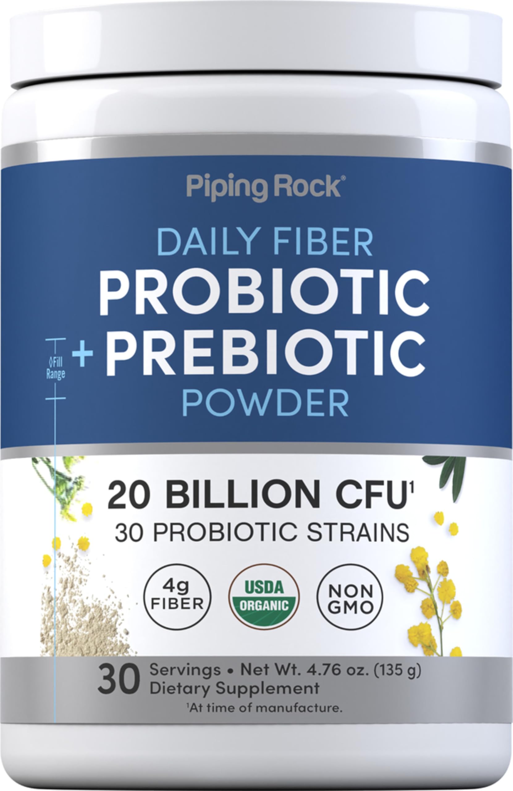 Piping Rock front packaging showing product and benefits