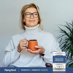 Piping Rock product on breakfast table for seamless routine