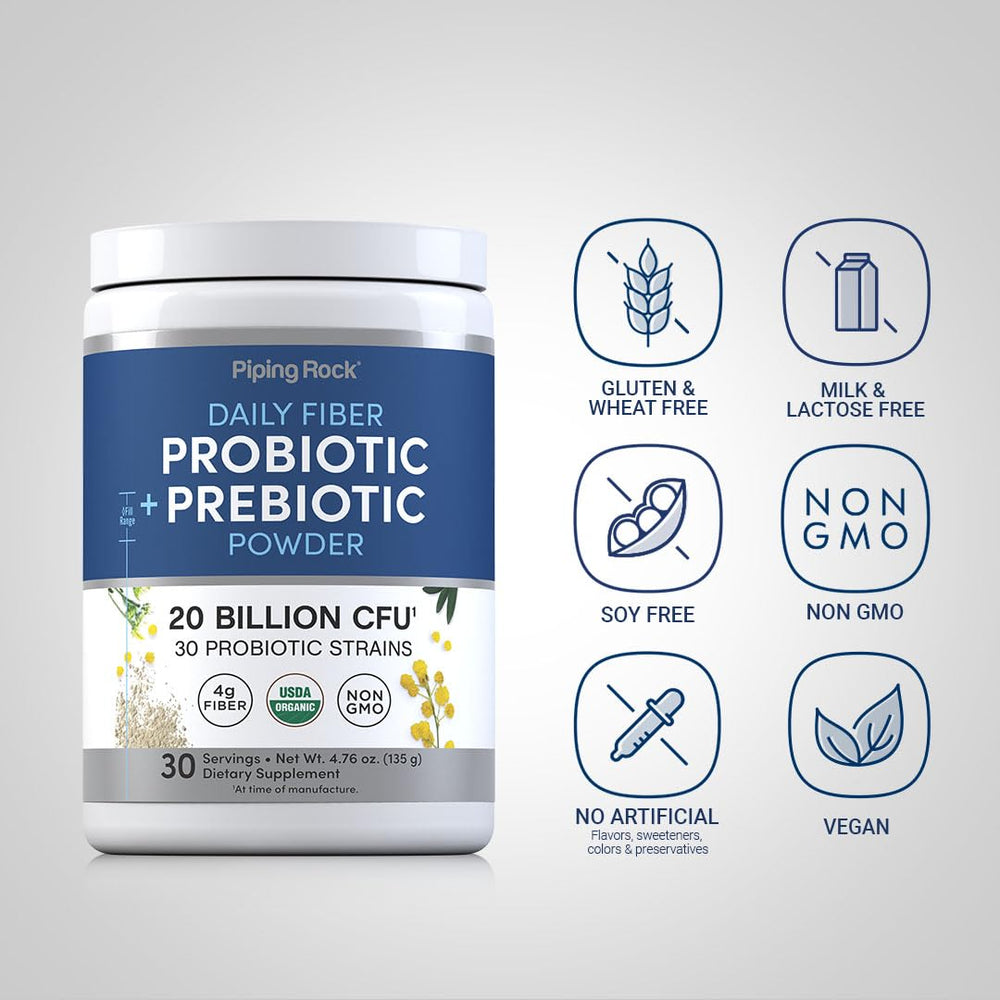 Piping Rock powder mixing into a smoothie for convenience