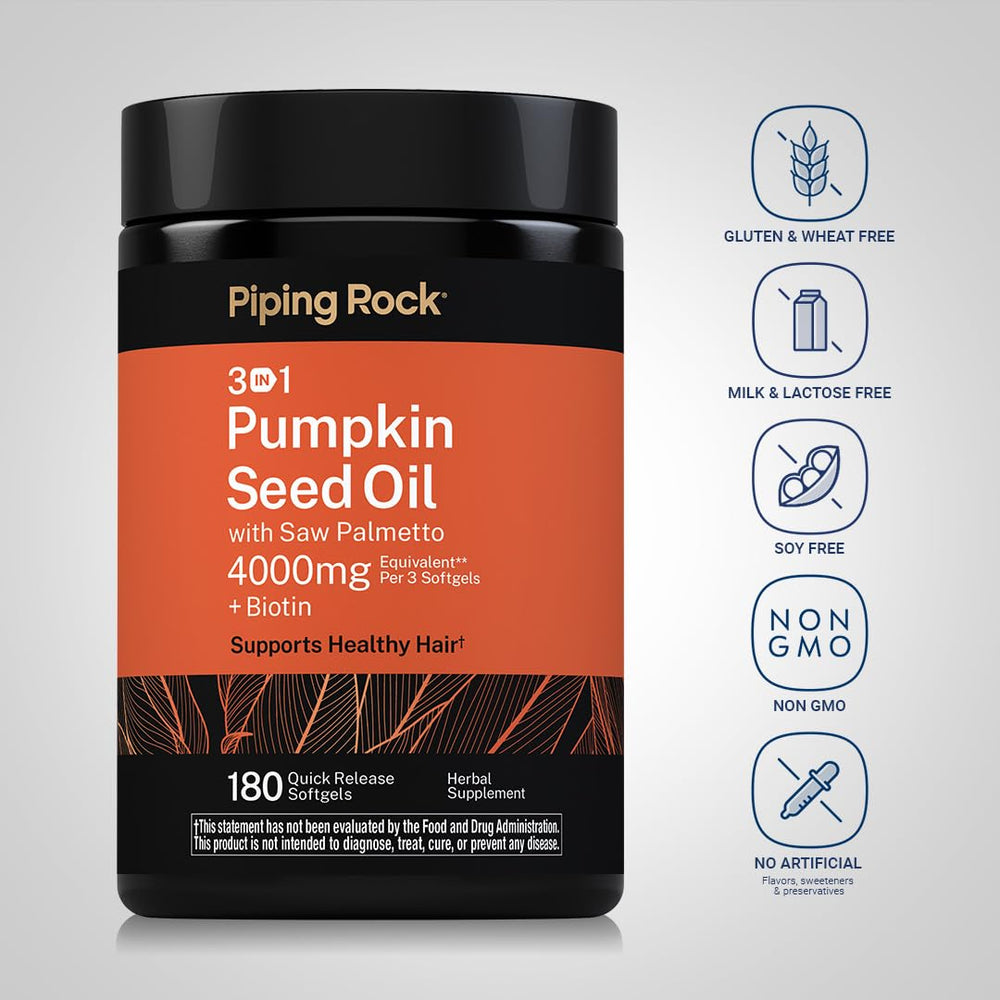 Piping Rock label close-up with ingredient list visible for transparency