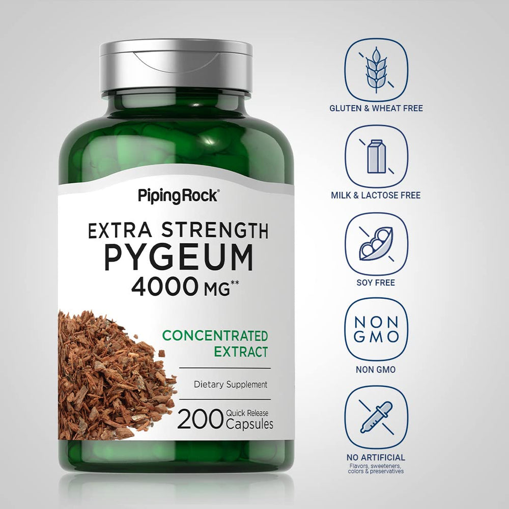 Piping Rock supplement facts label showing ingredient transparency and potency details