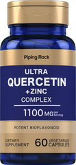 Piping Rock front packaging showing bottle and supplement name for easy identification