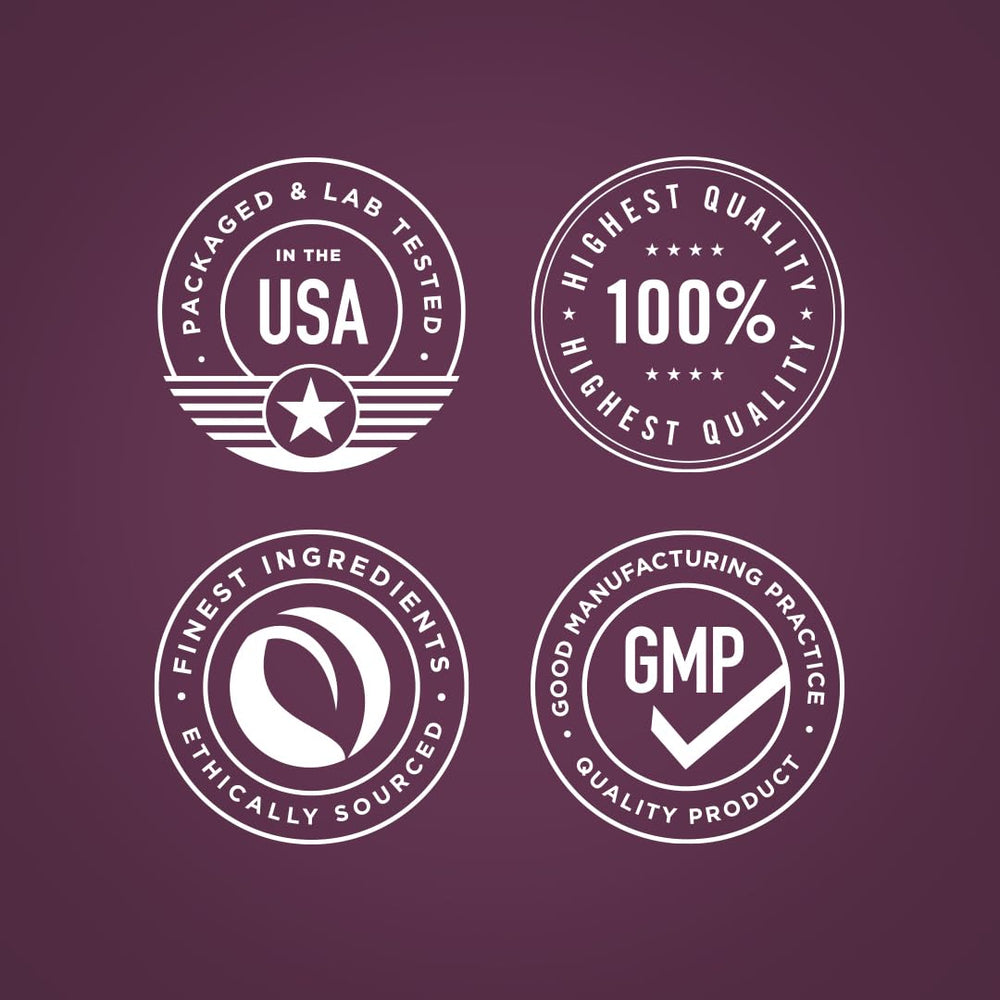 Pack indicating Non-GMO and Gluten-Free formulation