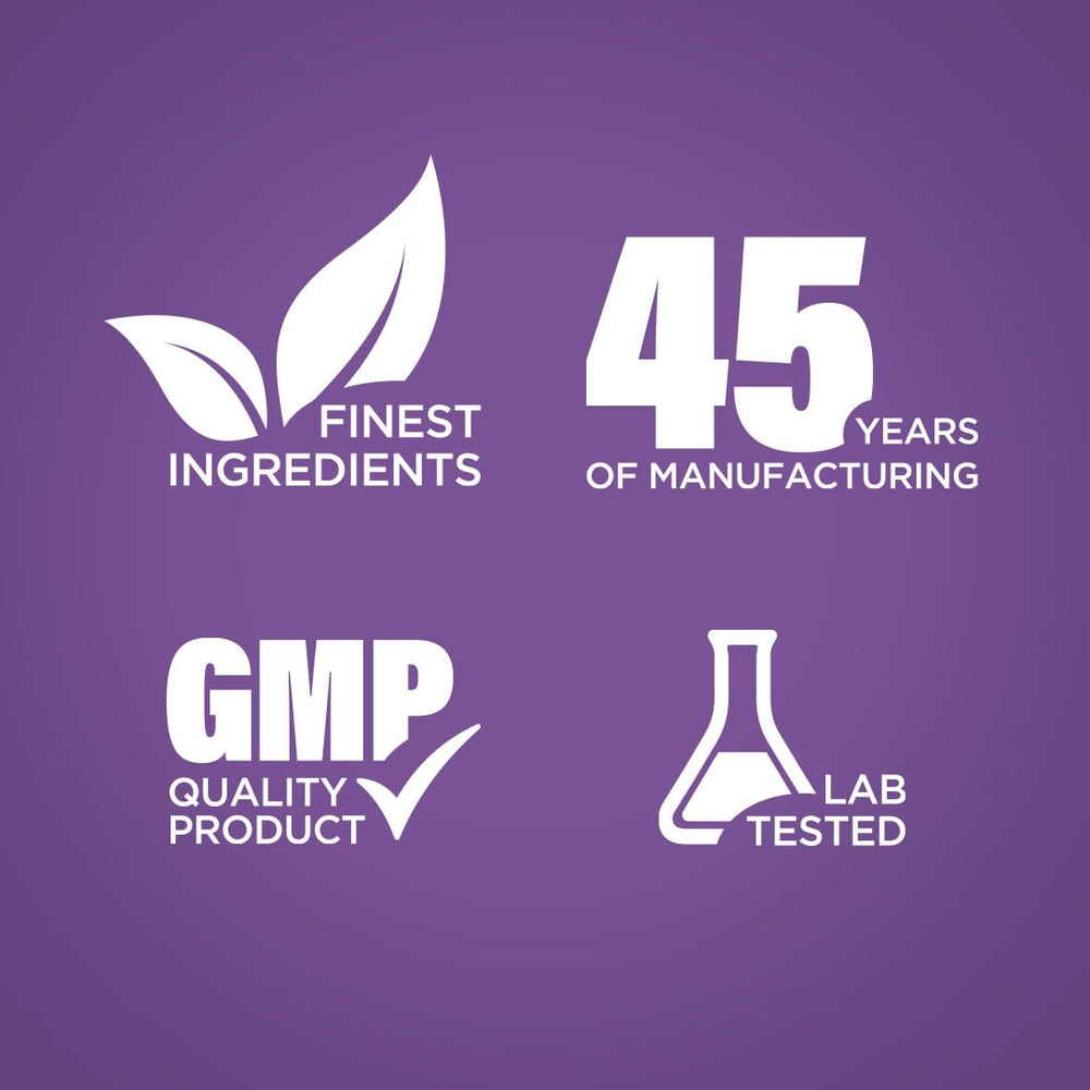 Piping Rock capsules poured in hand illustrating easy daily dosing benefit