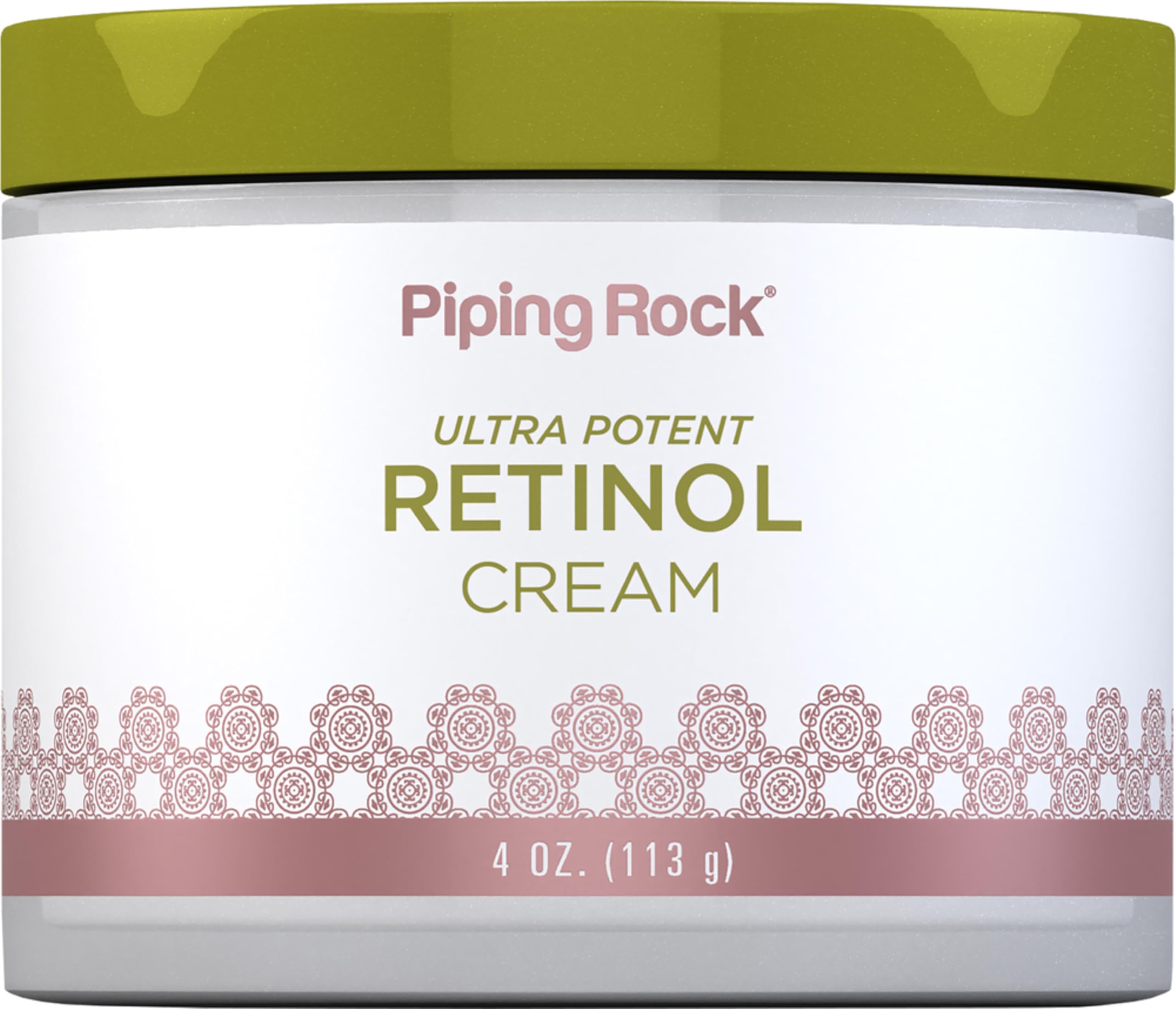 Piping Rock front packaging showing product and brand benefits