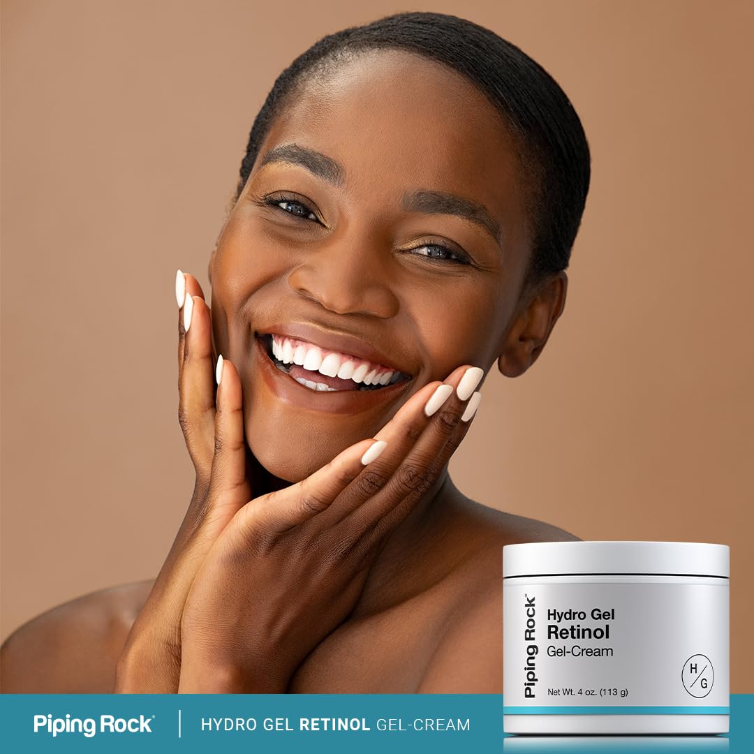 Piping Rock jar on nightstand in nighttime routine setting aiding consistency