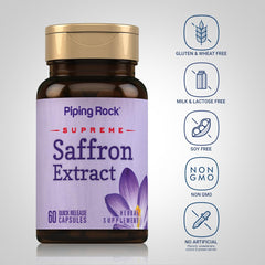 Piping Rock open bottle pouring capsules illustrating easy daily dosing