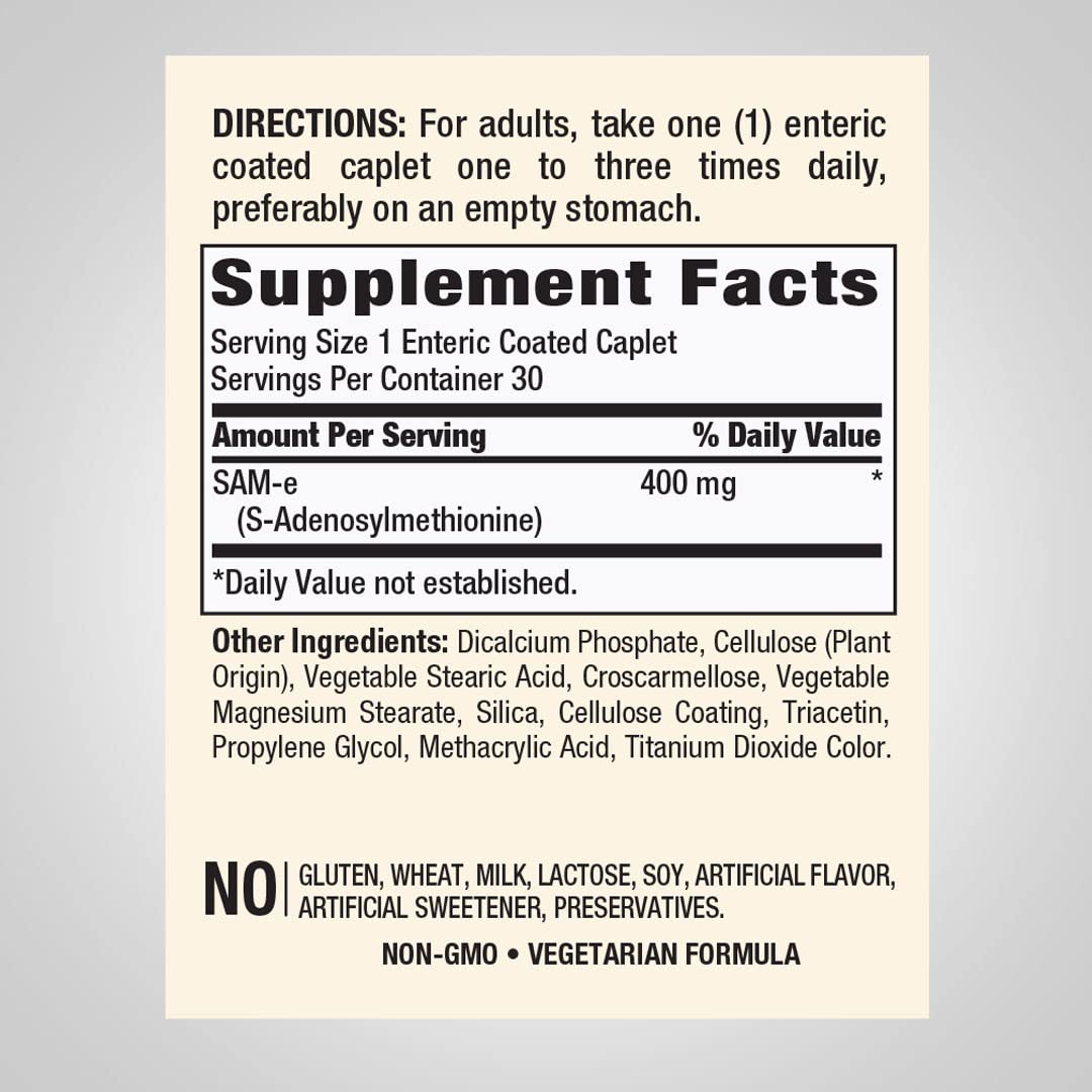 Piping Rock close-up of a single tablet highlighting enteric-coated finish