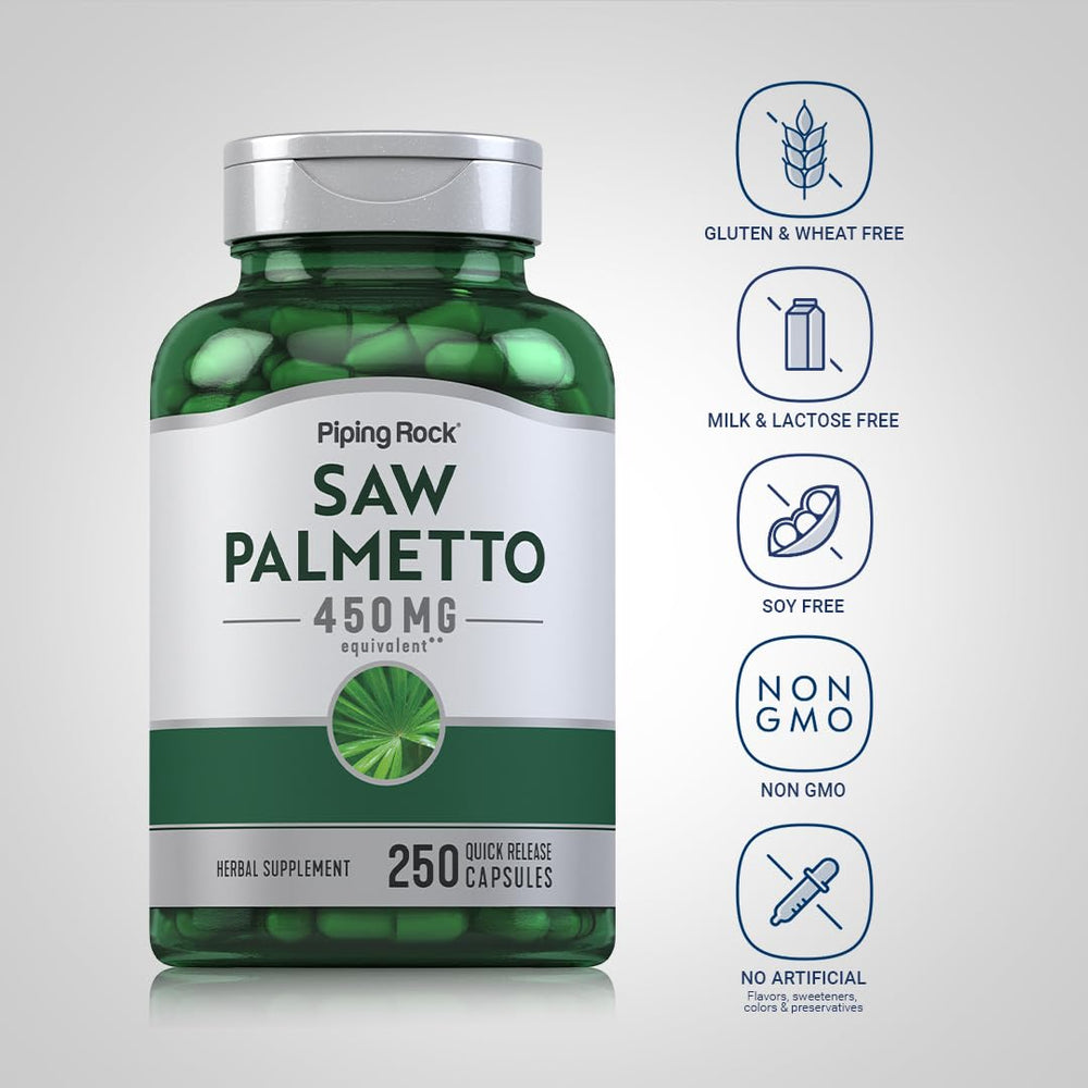 Piping Rock open bottle with visible capsules showing high 250-count supply benefit