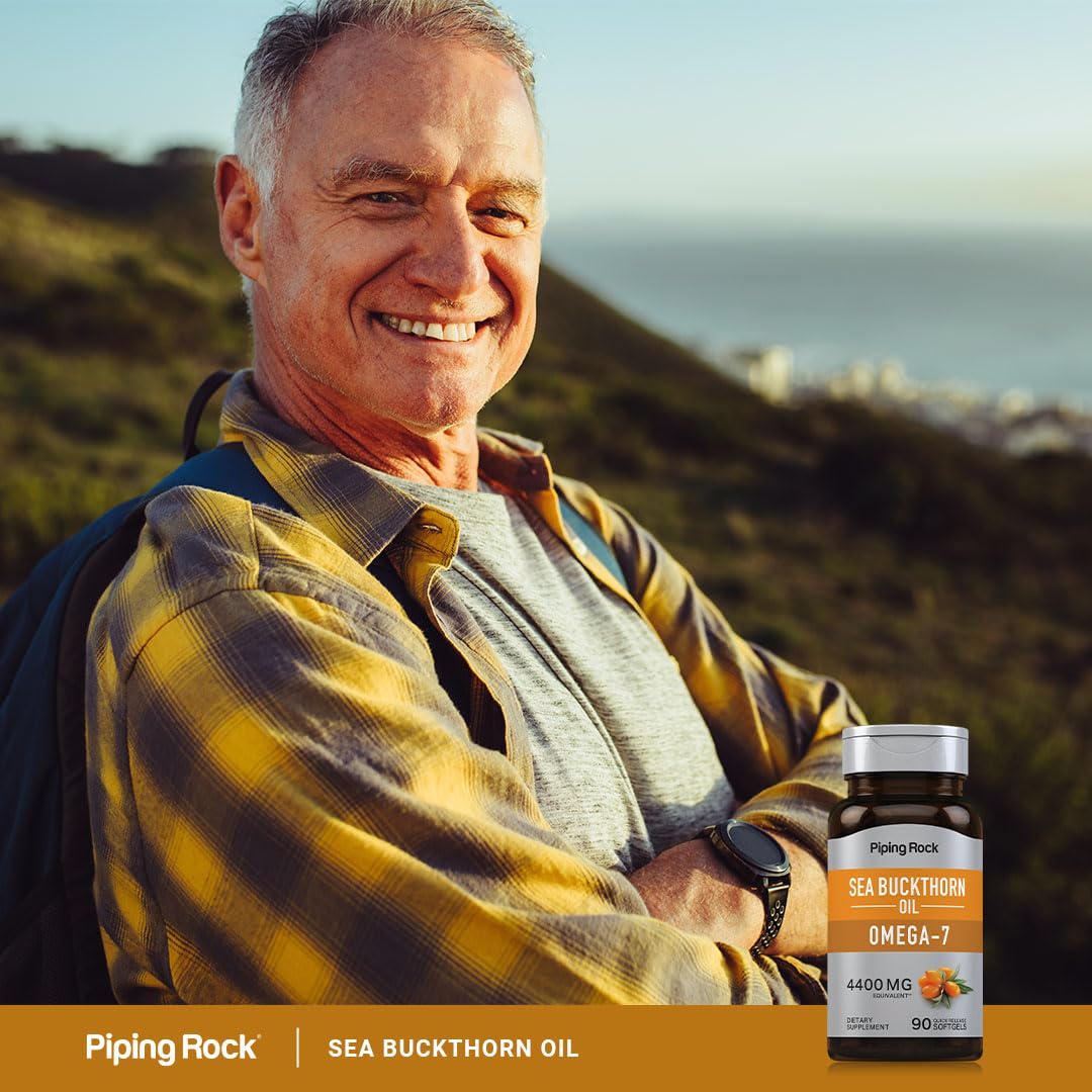 Piping Rock bottle open with softgels spilling to show capsule count and accessibility