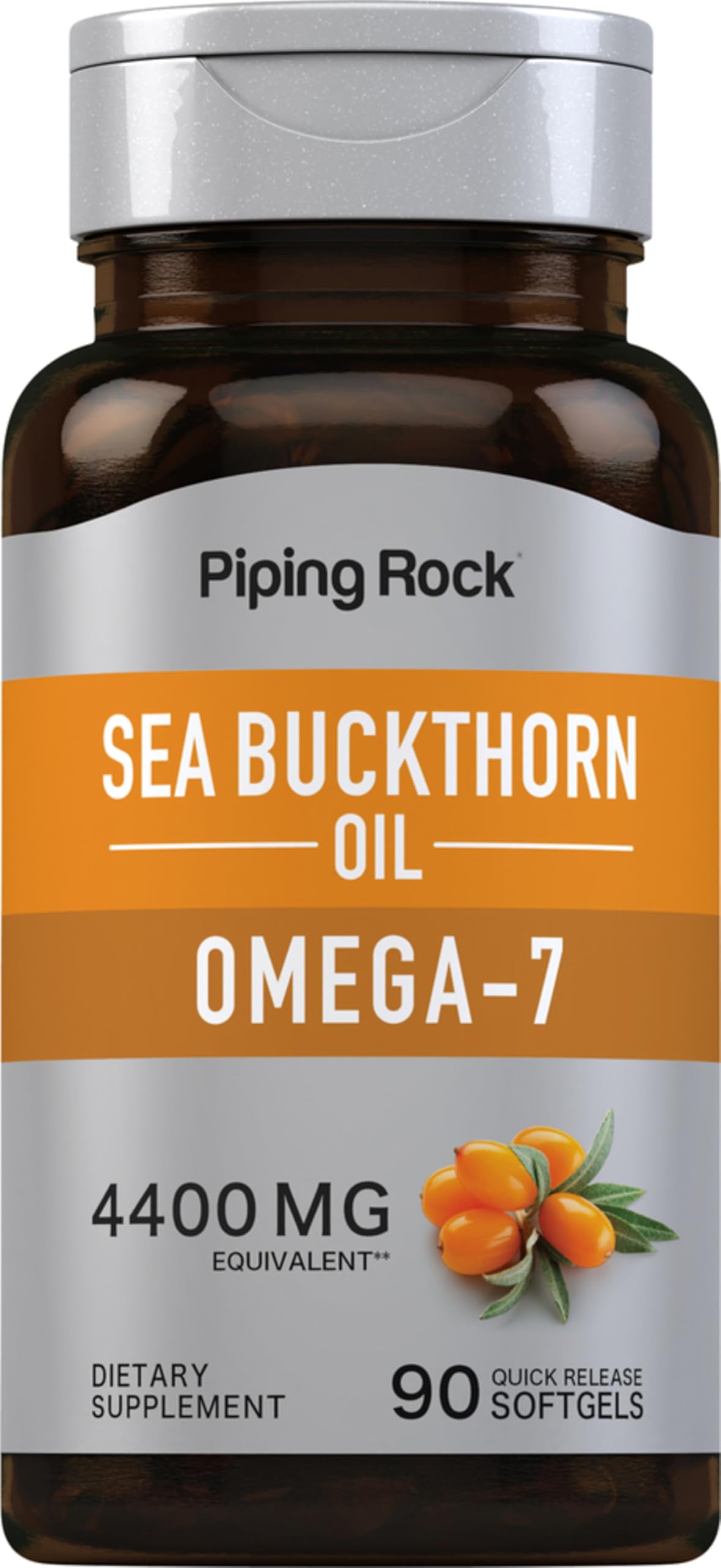 Piping Rock front packaging showing product benefits and clear label
