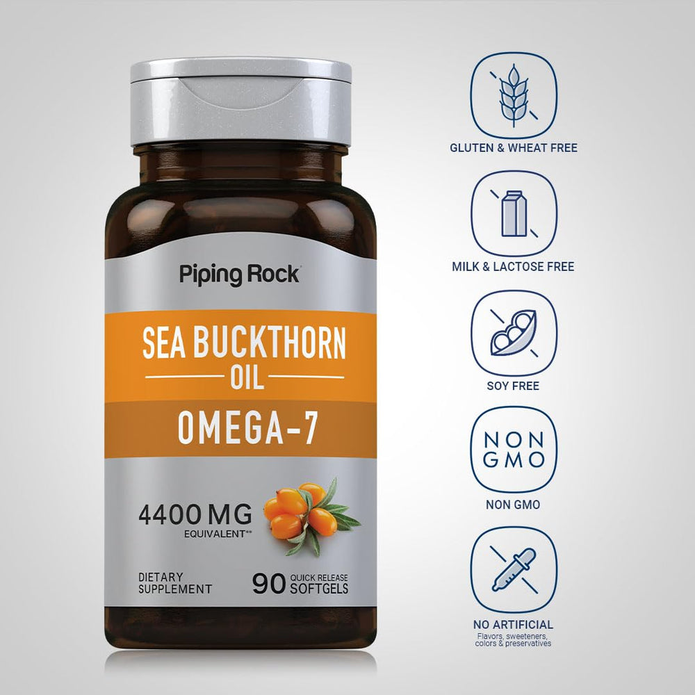 Piping Rock label details showing ingredient list and testing claims