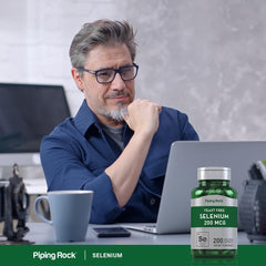 Piping Rock capsules beside a daily planner showing convenient routine integration