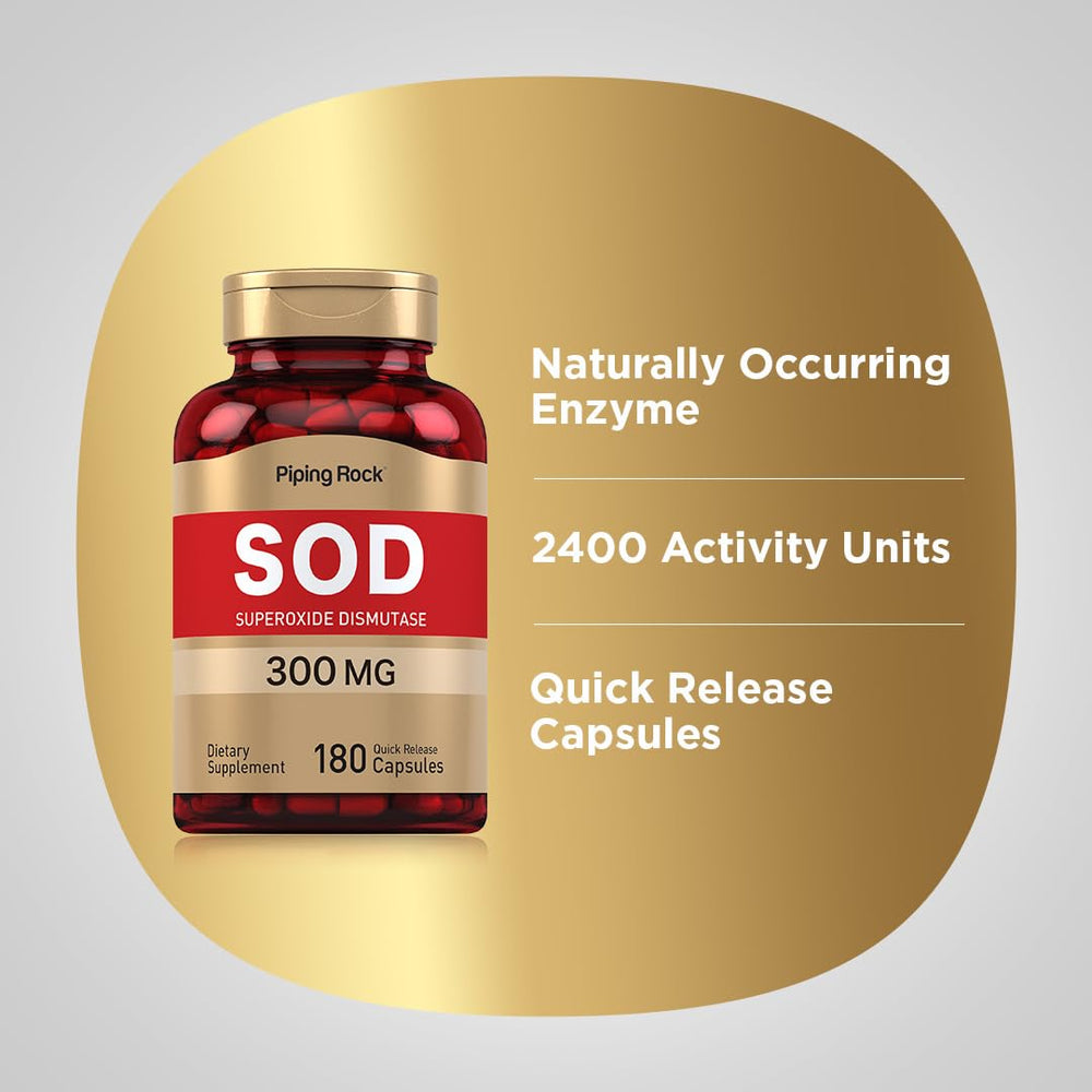Piping Rock capsule in hand illustrating size and easy daily dosing benefit