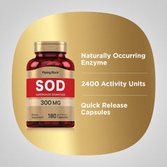 Piping Rock capsule in hand illustrating size and easy daily dosing benefit