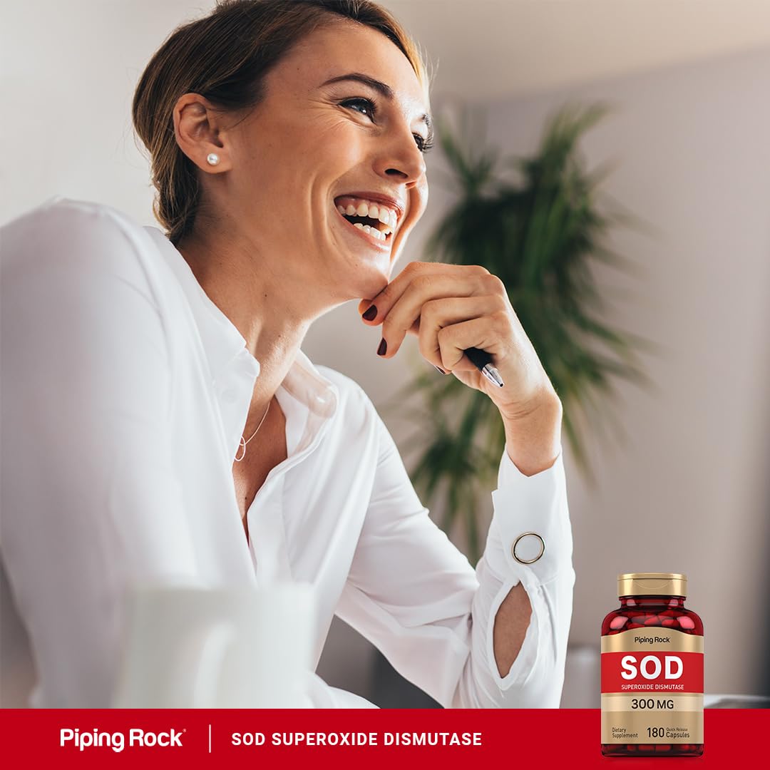 Piping Rock bottle on kitchen counter in morning routine suggesting convenient daily use benefit