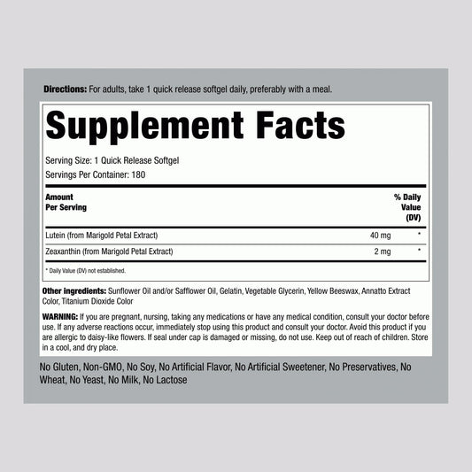 Piping Rock softgels close-up showing smooth texture for easy swallowing and fast release