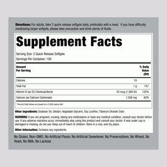 Piping Rock close-up of softgels showing smooth texture and quick-release benefit