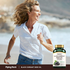 Piping Rock softgels in hand demonstrating single-dose portability