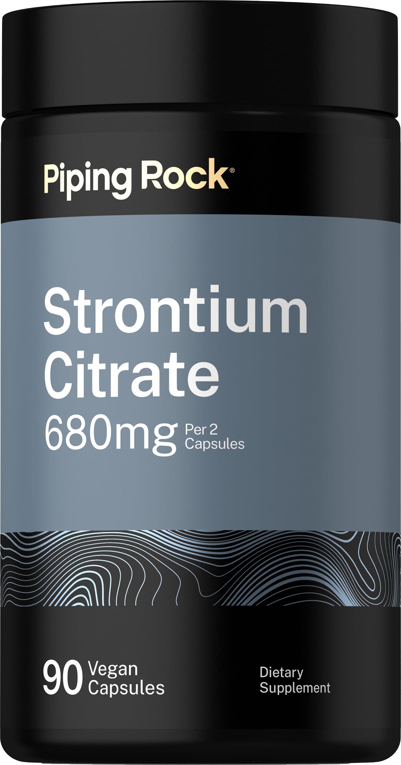 Piping Rock front packaging showing bottle and label, clear product information
