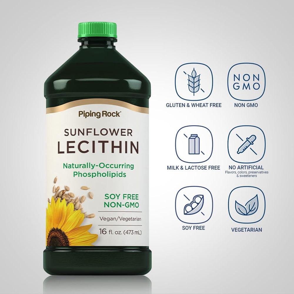 Piping Rock label detail highlighting non-GMO and gluten-free benefits for shoppers