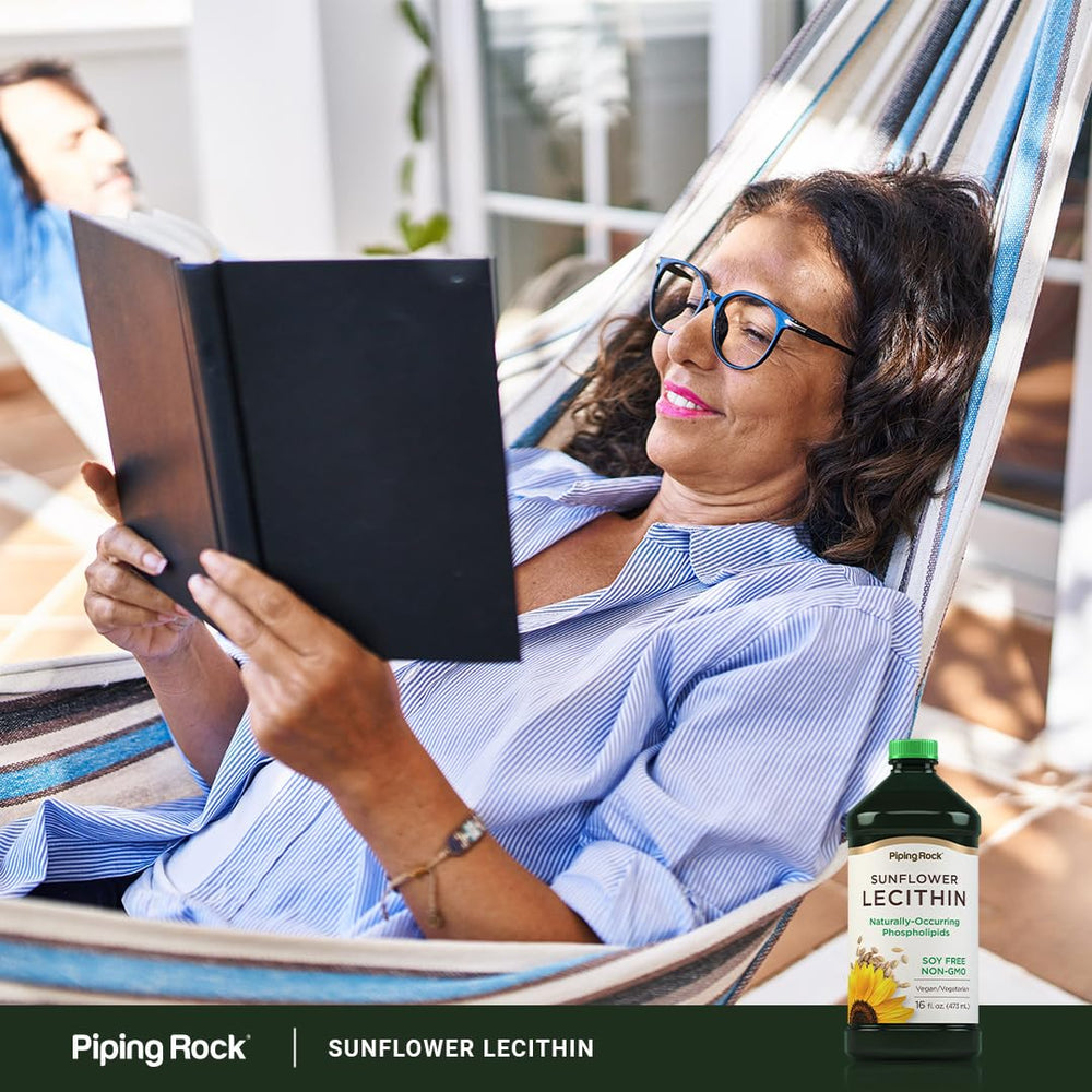 Piping Rock lecithin in kitchen setting suggesting everyday use and recipe versatility