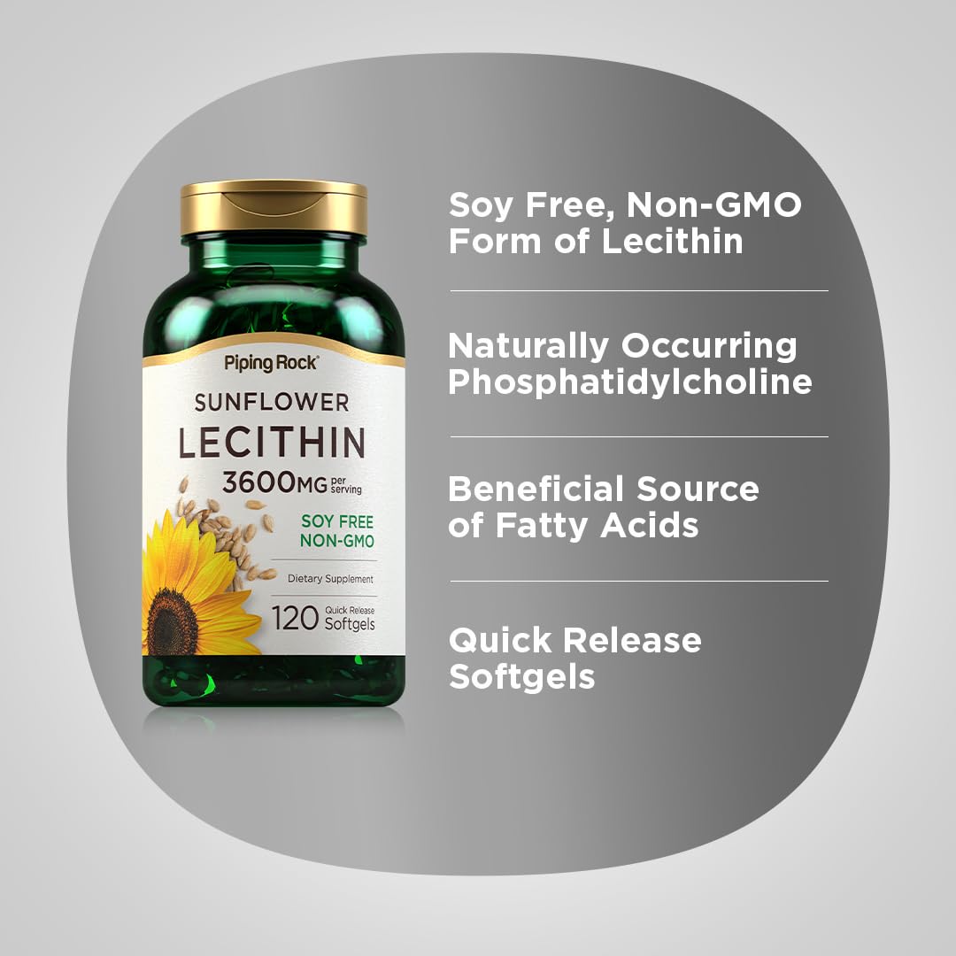 Sunflower Lecithin ingredients and facts panel