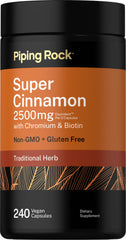Piping Rock front packaging showing bottle and label for clear product ID and trust