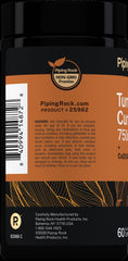 Piping Rock supplement facts panel close-up for clear ingredient transparency