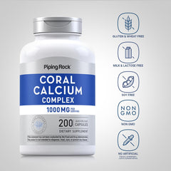 Piping Rock supplement facts label close view showing ingredients and dosages