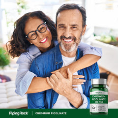 Piping Rock tablets beside journal implying consistent daily supplement routine