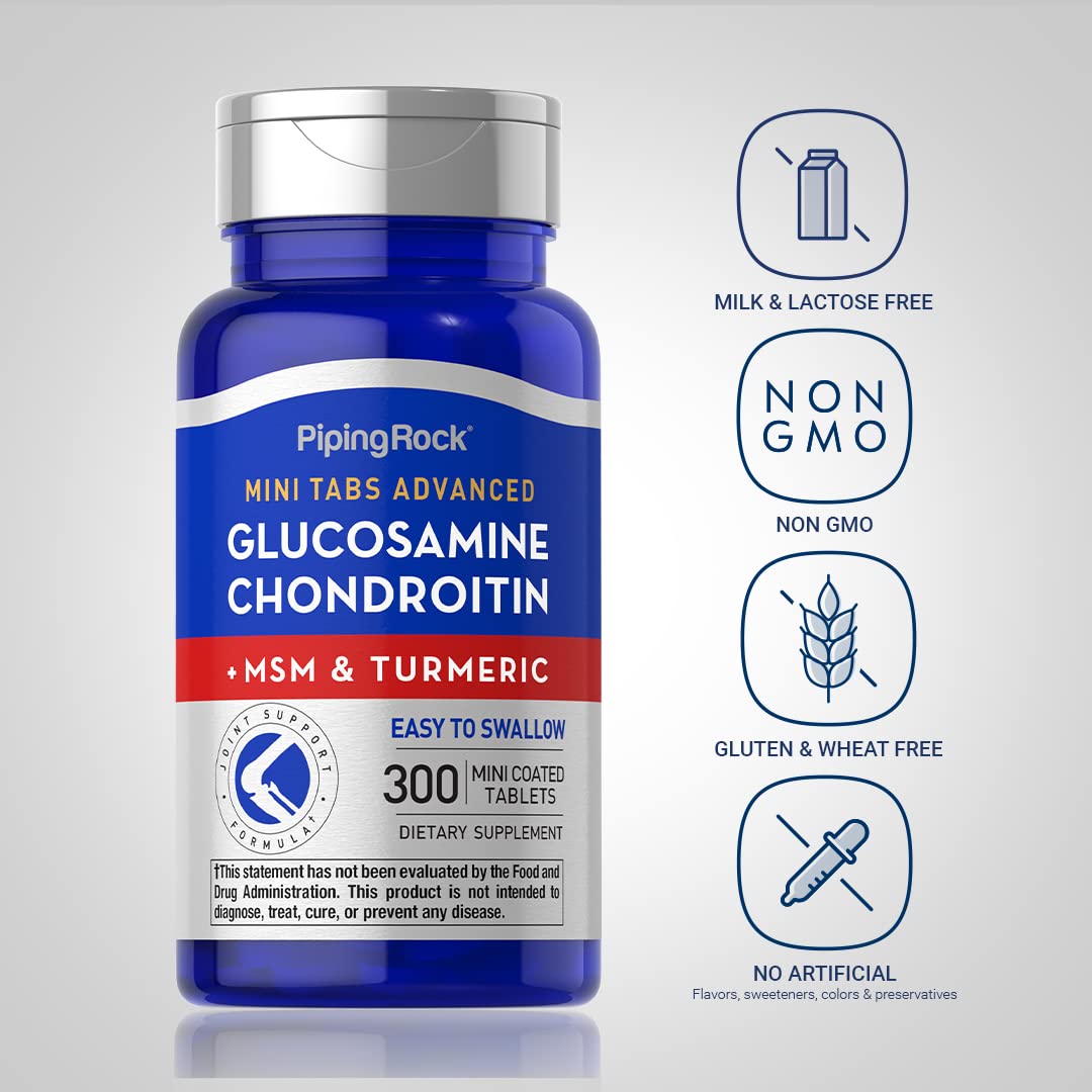 Piping Rock tablets spread on surface showing portion and long-lasting supply benefit