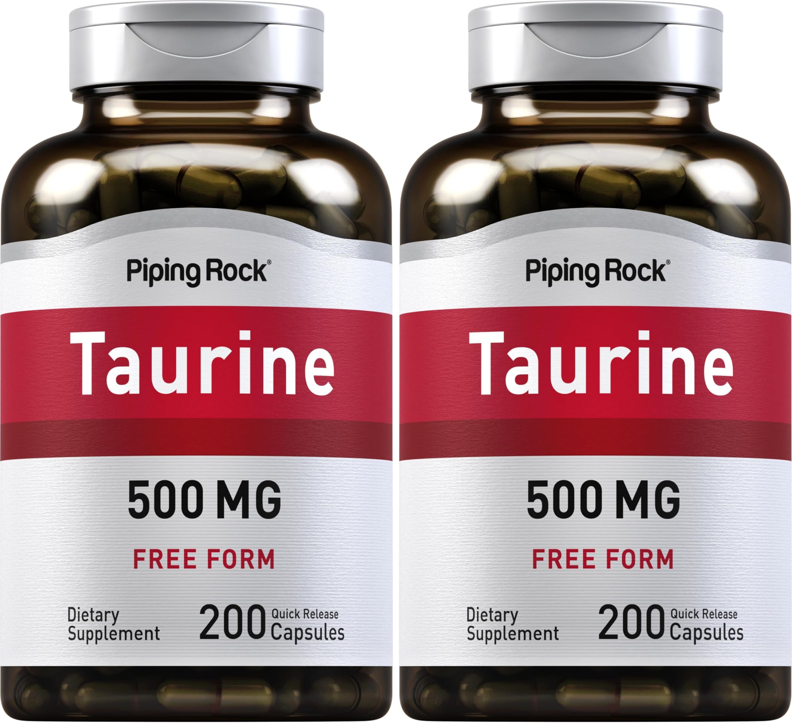 Piping Rock Taurine 500 mg bottle front